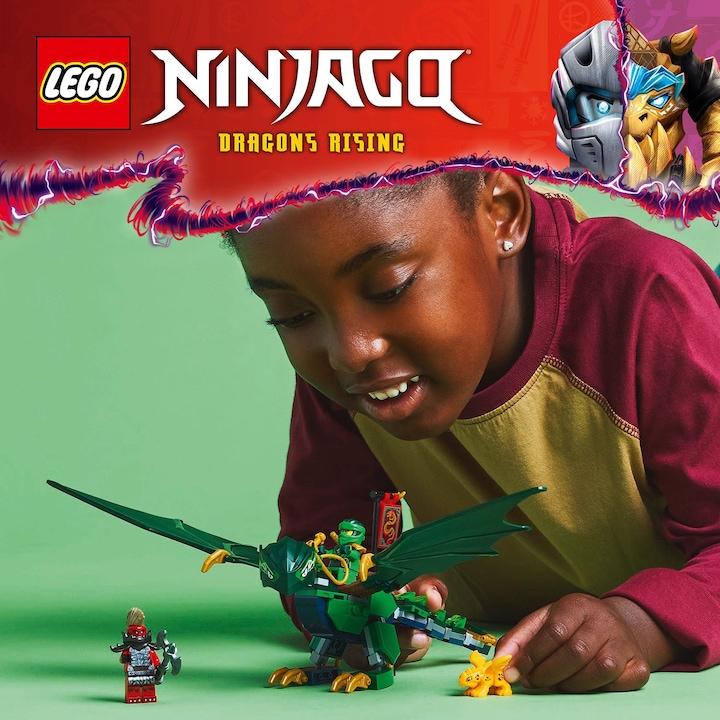 Produktbild LEGO Lloyds grüner Walddrache (71829, LEGO Ninjago)