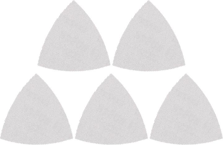 Image du produit Bosch Professional Zubehör Expert M480 Filet abrasif pour ponceuse Delta, 93 mm,G 400, 5 pces. (P400)