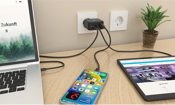 Produktbild Icy Box IB-PS1040-PD (100 W, 4 Ports)