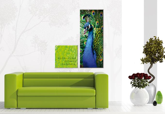 Actual product image Trenddeko In every creature of nature (2-part) (50 x 50 cm, 120 x 50 cm)