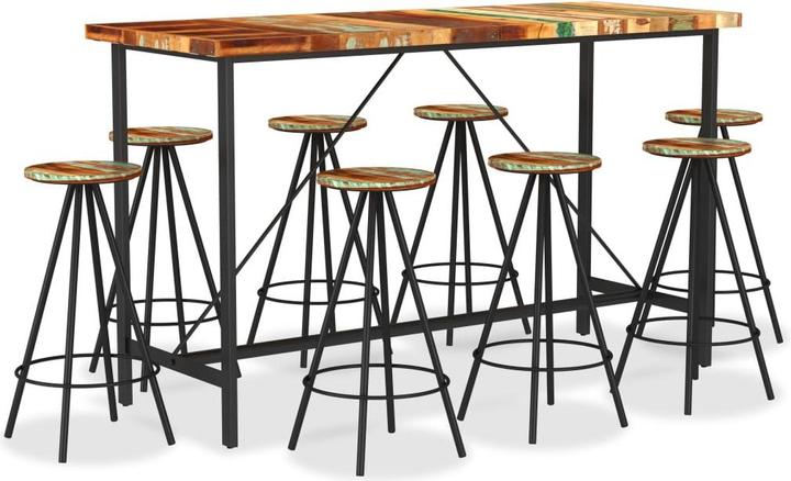 Produktbild vidaXL Bar-Set (70 x 180 x 107 cm)