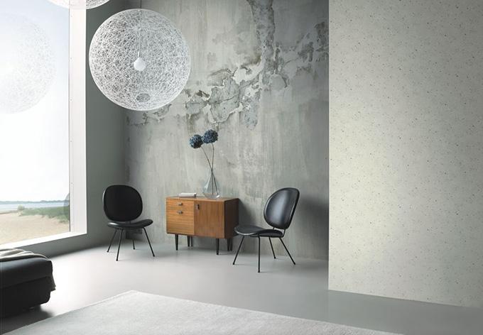 Image du produit Rasch Factory II Béton gris (318 x 260 cm)