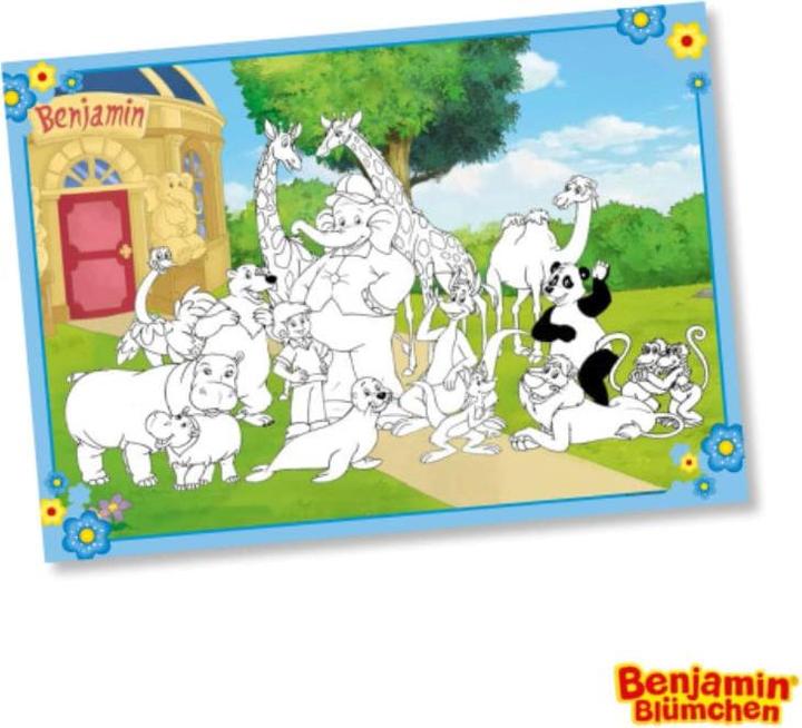 Image du produit DH-Konzept Platzset Benjamin Blümchen, 6 Stk. (6 pcs)