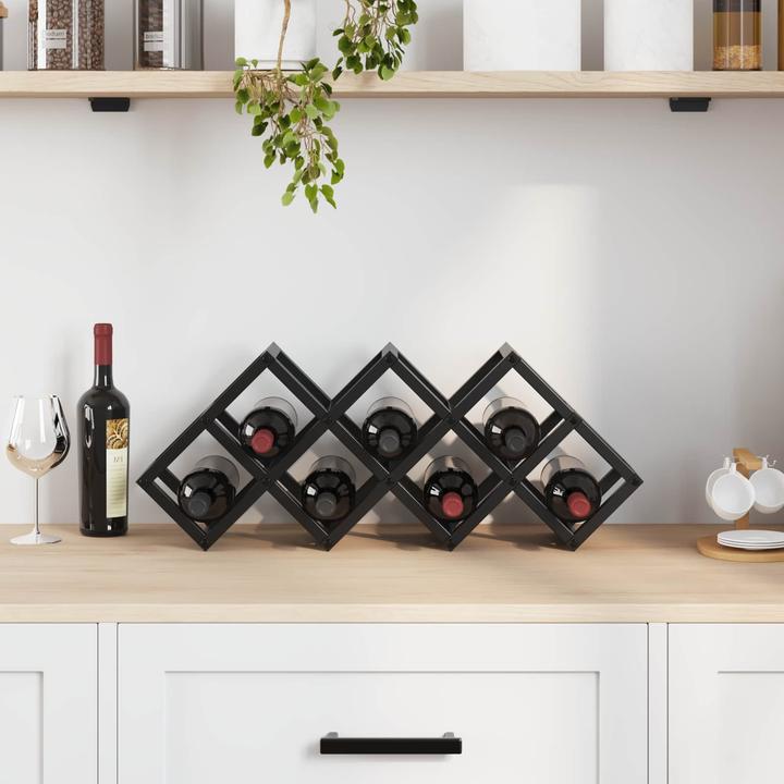 Actual product image vidaXL Wine rack (63 x 16.5 x 25 cm, 9 bottles)