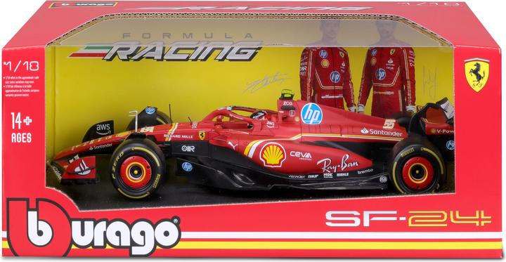 Produktbild Bburago Ferrari F1 SF-24 1/18 Sainz 2024