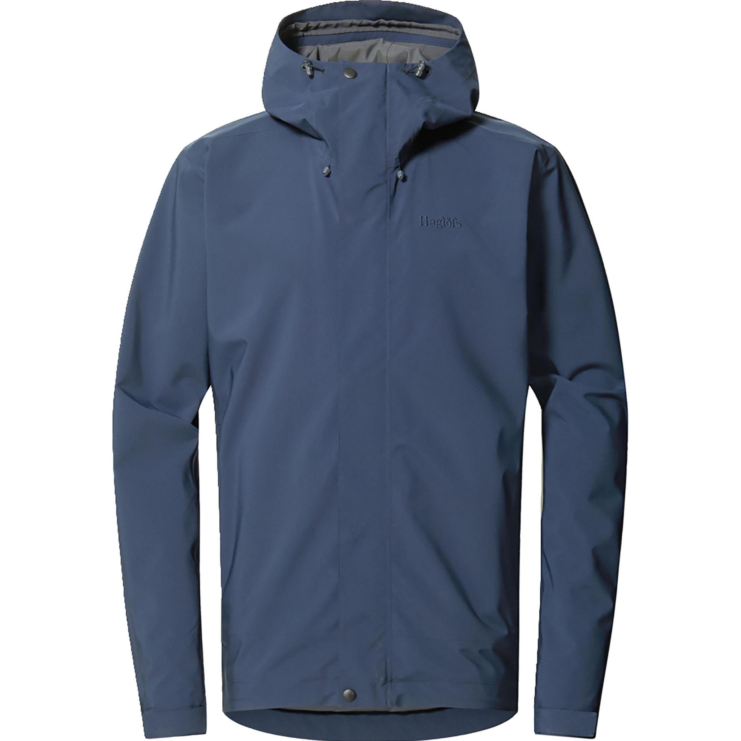 Haglöfs, Herren, Jacke, Breeze Proof Jacket (L), Blau, L