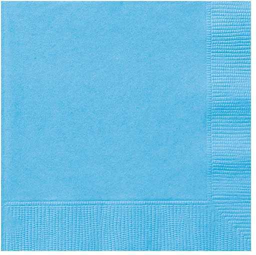 Produktbild Unique Servietten hellblau, 20 Stk. (20 Stk.)