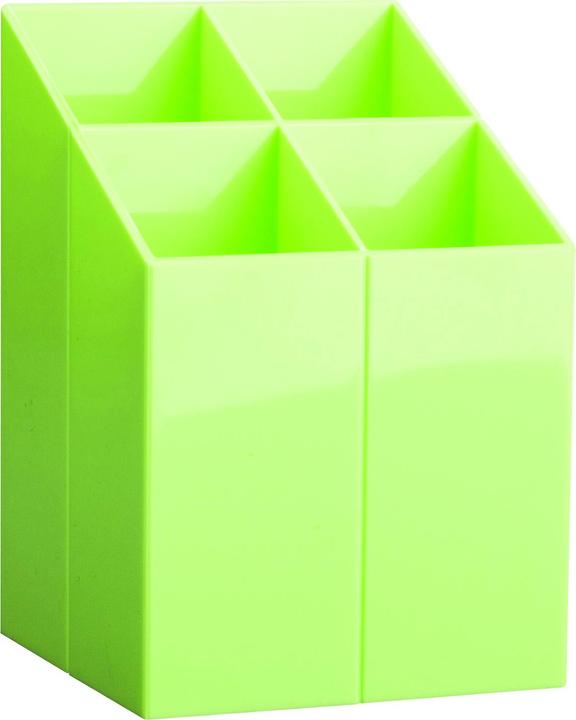 Ico Schreibtisch-Organizer, Lux, mit Fächern, hellgrün