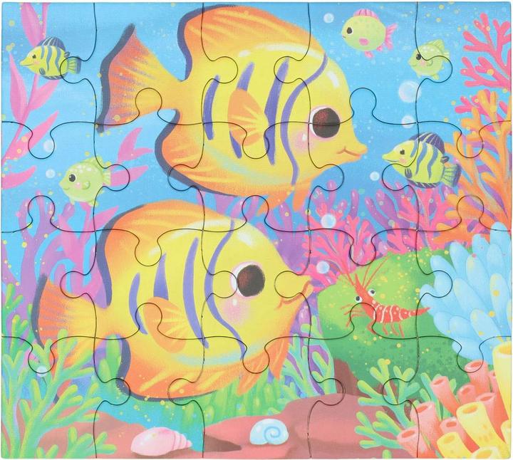Produktbild Minipuzzle Unterwasserwelt, 20 Teile (20 Teile)