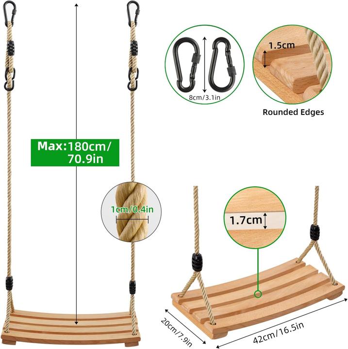 Produktbild AnExer Schaukelsitz mit verstellbarem Seil