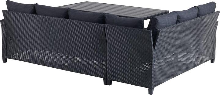 JYSK 3700004 Gartenmöbel-Set Schwarz