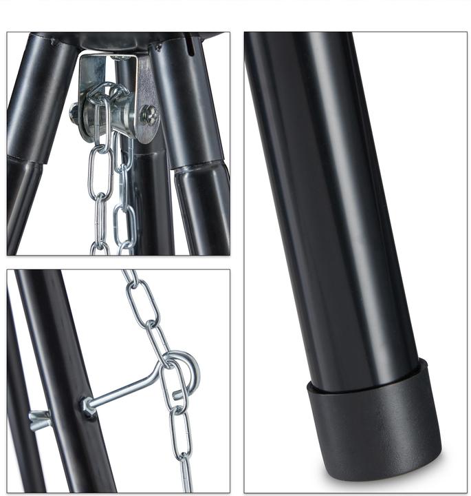Actual product image Relaxdays Swivel grill