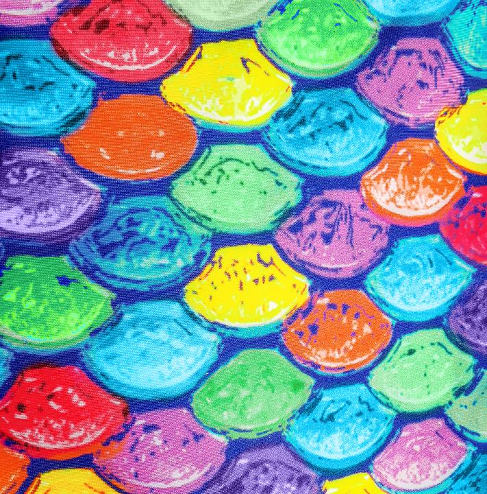 Actual product image Fin Fun Mermaid fin Rainbow (L/XL)