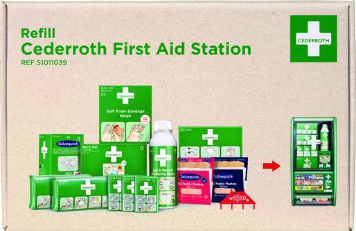 Produktbild Cederroth Nachfüllpaket für Erste-Hilfe-Station Set (Erste Hilfe Set Zubehör)