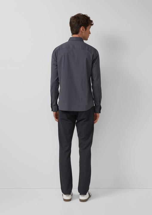 Immagine prodotto s.Oliver Hemd Slim Fit: Gemustertes Hemd mit Kentkragen (M)
