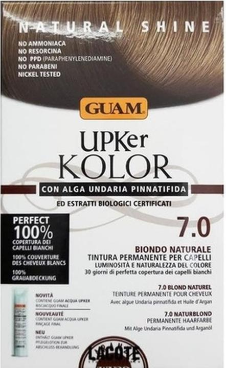 Guam Upker Dye Color Natural Blonde 7.0 (Natural Blonde)