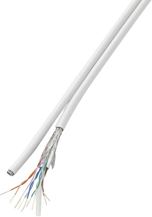 Produktbild Tru Components CCA Netzwerkkabel (SF/UTP, CAT6, 50 m)