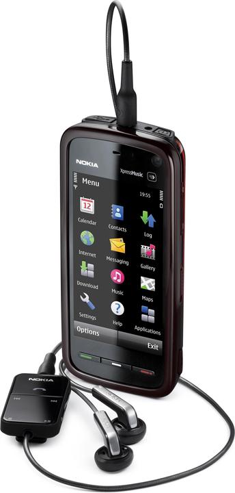 Actual product image Nokia 5800 XpressMusic - Red (81 GB, 3.20", 3G)