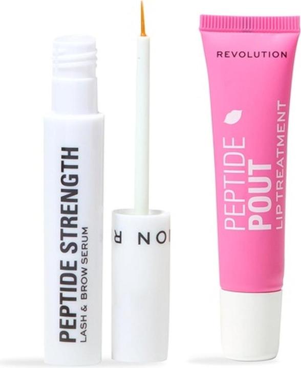Actual product image Makeup Revolution Peptide Power Lash & Lip Duo