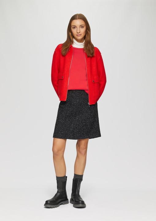 Immagine prodotto S.Oliver Sweatshirt Scuba-Sweatshirt aus Modalmix mit Faltendetail (44)