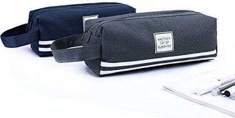 Produktbild Only-Bags.Store Mäppchen Grosse Kapazität Federmäppchen Oxford-Tuch Stiftemäppchen Etui Schule Teenager Pencil Case