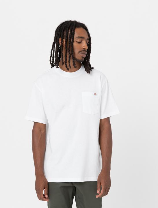 Actual product image Dickies Luray Pocket Tee Ss White (XS)