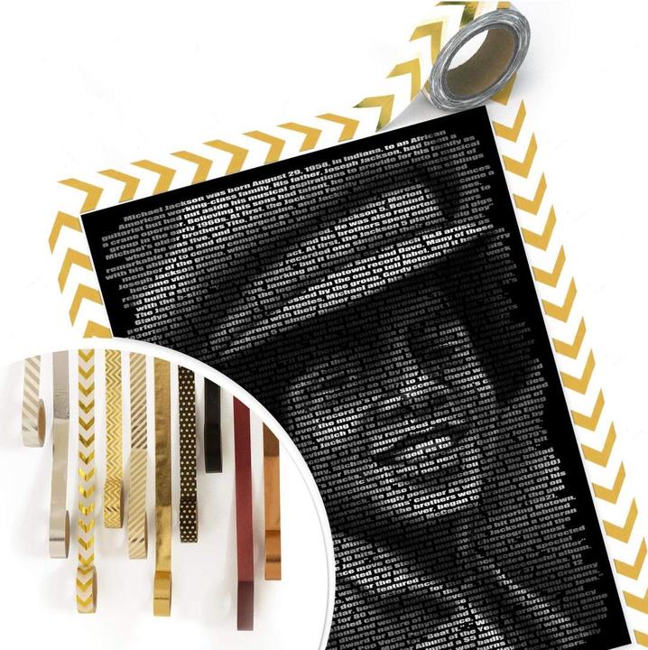 Image du produit Trenddeko Heine - Biographie de Michael Jackson (120 x 150 cm)