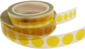 Actual product image RND Heat-resistant masking tape with dots 6 mm x 33 mmm, orange (6 mm)