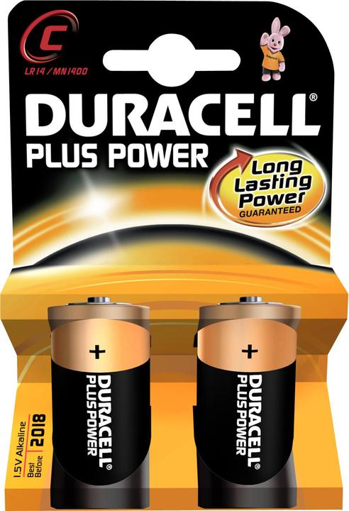 Immagine prodotto Duracell Plus (2 pz., C, 7750 mAh)