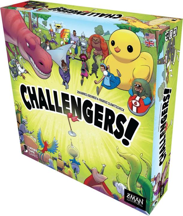 Actual product image Z-Man Games Challengers (German)