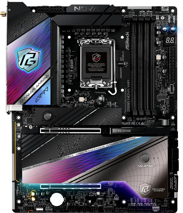 Productafbeelding AsRock Z890 Nova WiFi Intel DDR5 S1851 (LGA 1851, Intel Z890, ATX)