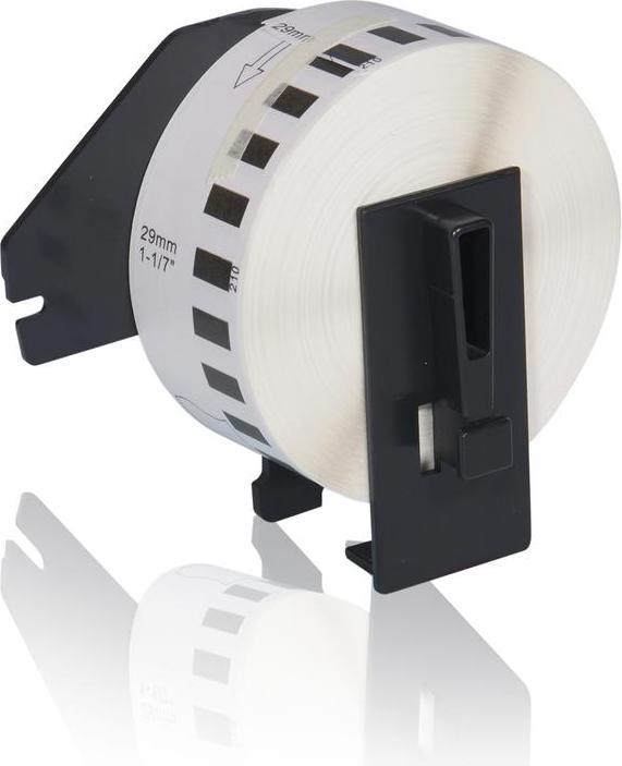 Inkadoo Compatible avec Brother DK-22210 Etiquette, blanche, compatible avec Brother P-Touch QL 1050