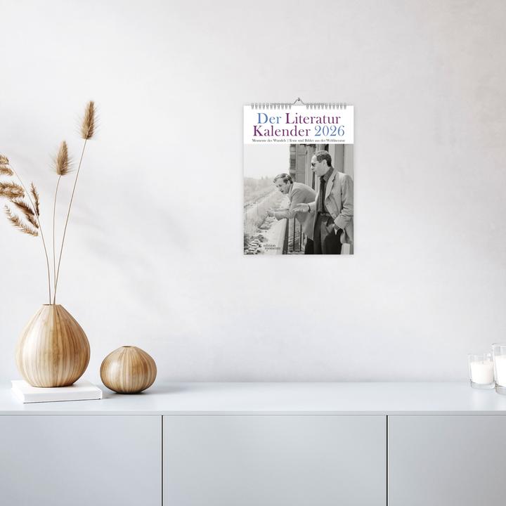Produktbild Der Literatur Kalender Wochenkalender 2026
