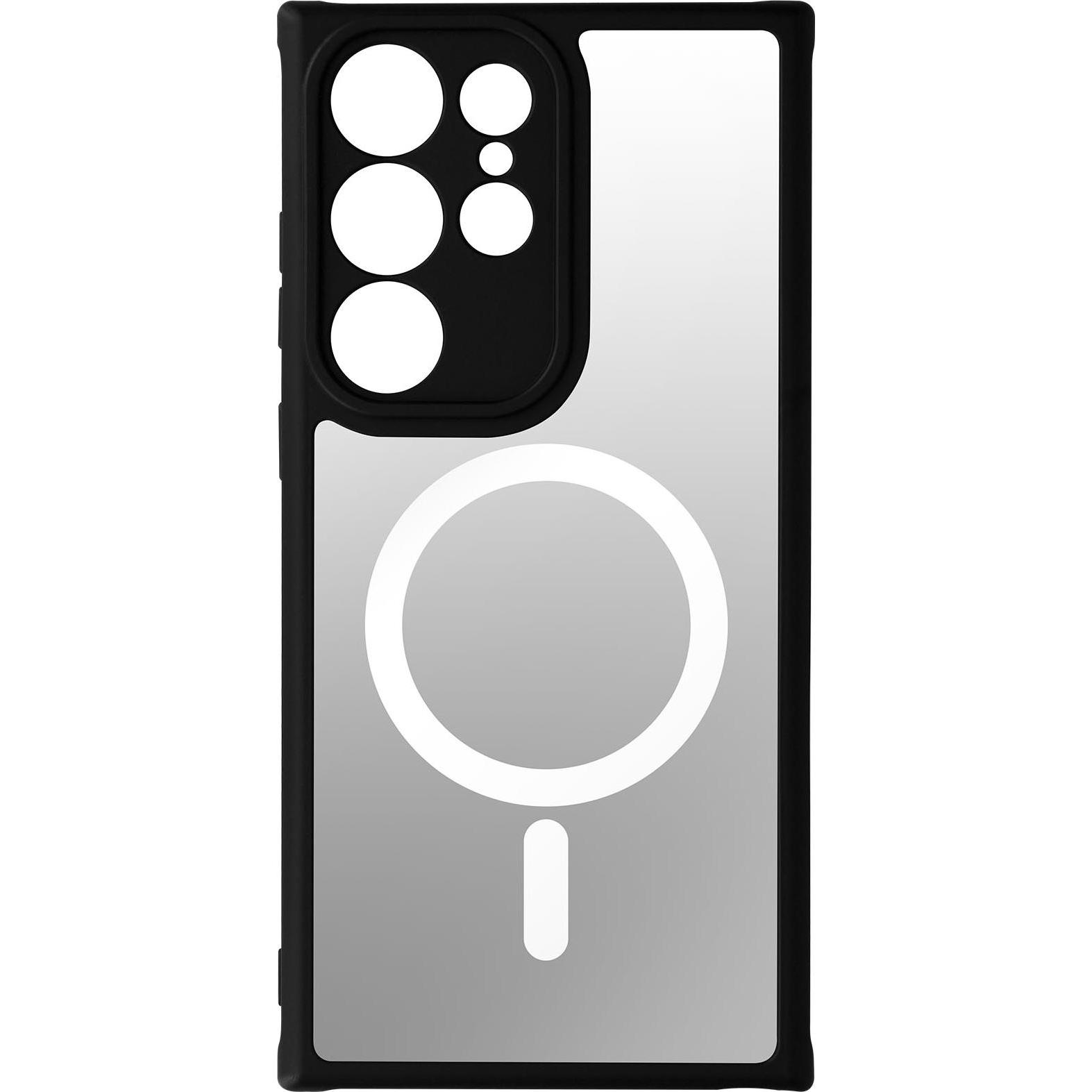 Avizar Crystal Series (Samsung Galaxy S23 Ultra), Smartphone Hülle, Schwarz