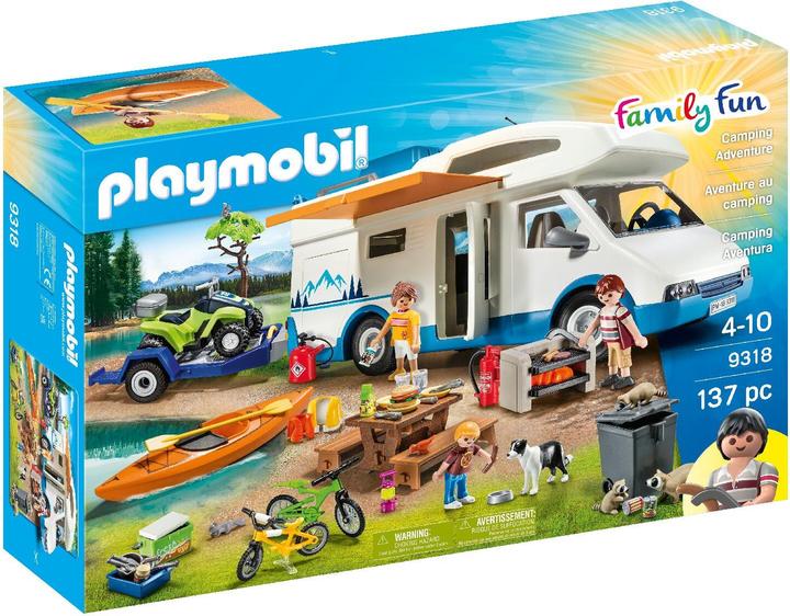 Playmobil Camping Abenteuer (9318, Playmobil Family Fun)