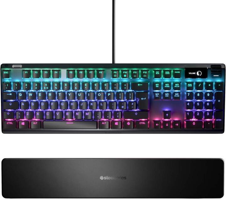 SteelSeries Tastiera da gioco meccanica Apex Pro, interruttore OmniPoint, layout USA (US, Cablato)