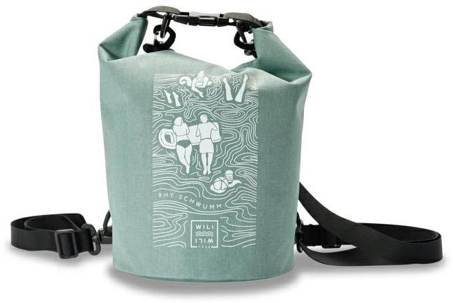 Actual product image Wili Wili Tree Dry Bag Rhy Buzz Ocean Turquoise, 7 l (7 l)