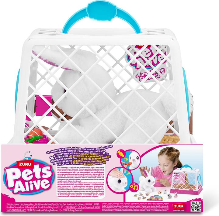 Actual product image Zuru Pets Alive Mama Bunny Surprise (23.80 cm)