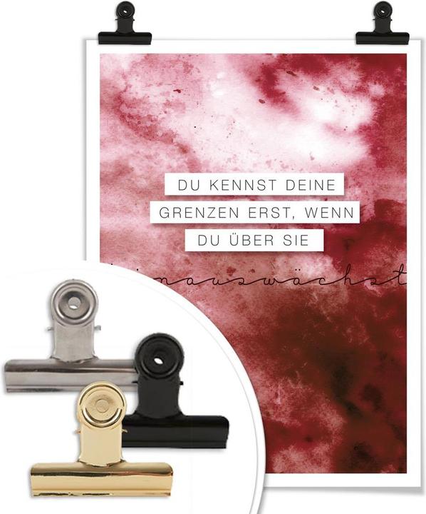 Image du produit Trenddeko Dépasse tes limites (24 x 30 cm)
