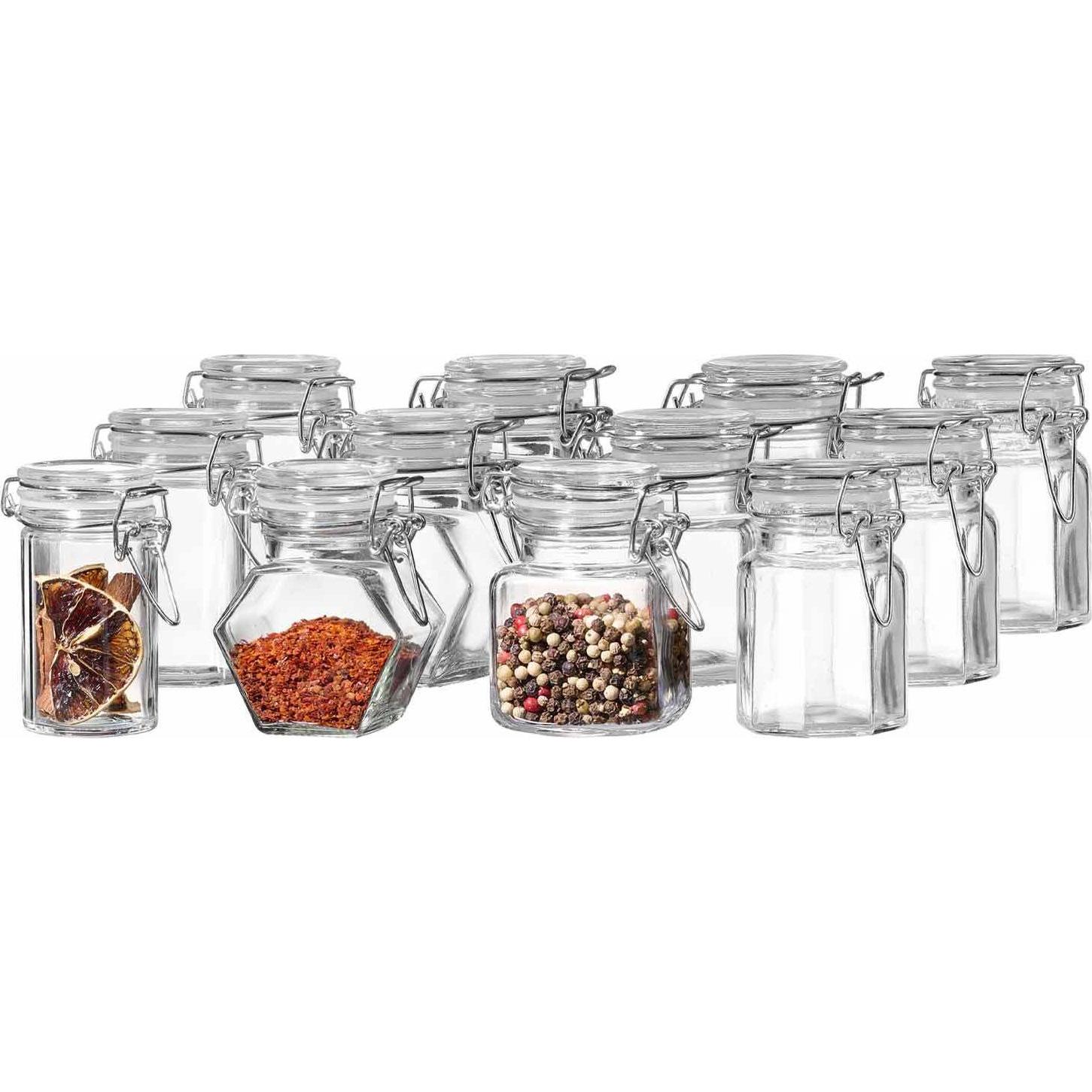 Ritzenhoff & Breker Transparent Spicy Vorratsgläser, Vorratsbehälter,