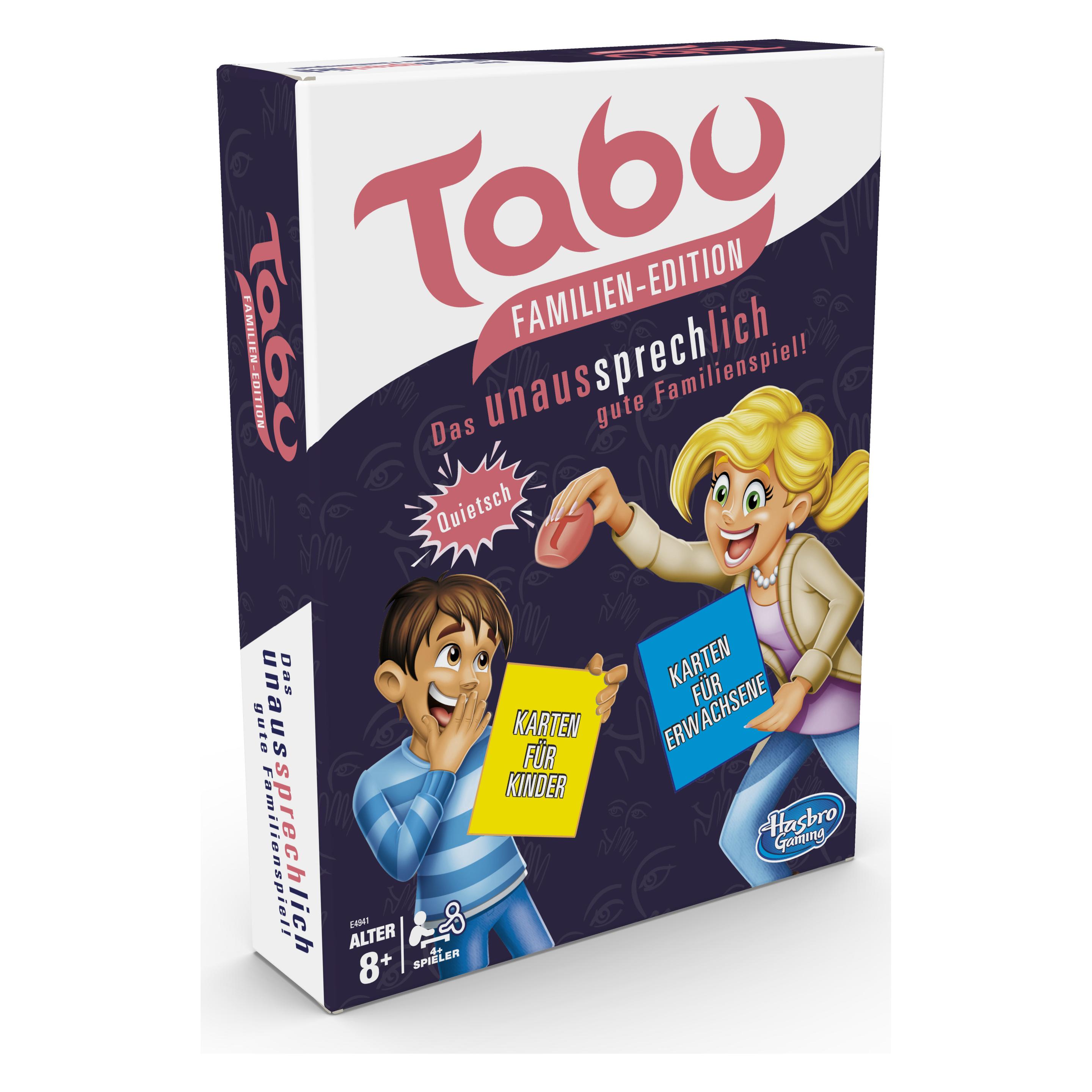 Hasbro Gaming Edizione Taboo Family (Tedesco, 4 - 10 Giocatori)