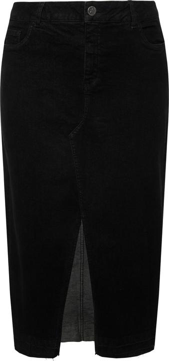 Image du produit Angel of Style Jupe maxi en jean coupe Straight à 5 poches, avec fente d'aisance à l'avant (44)