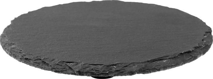 Actual product image Cocon Kerzenuntersetzer Ø 15 cm, Schiefer, Schwarz, Detailfarbe