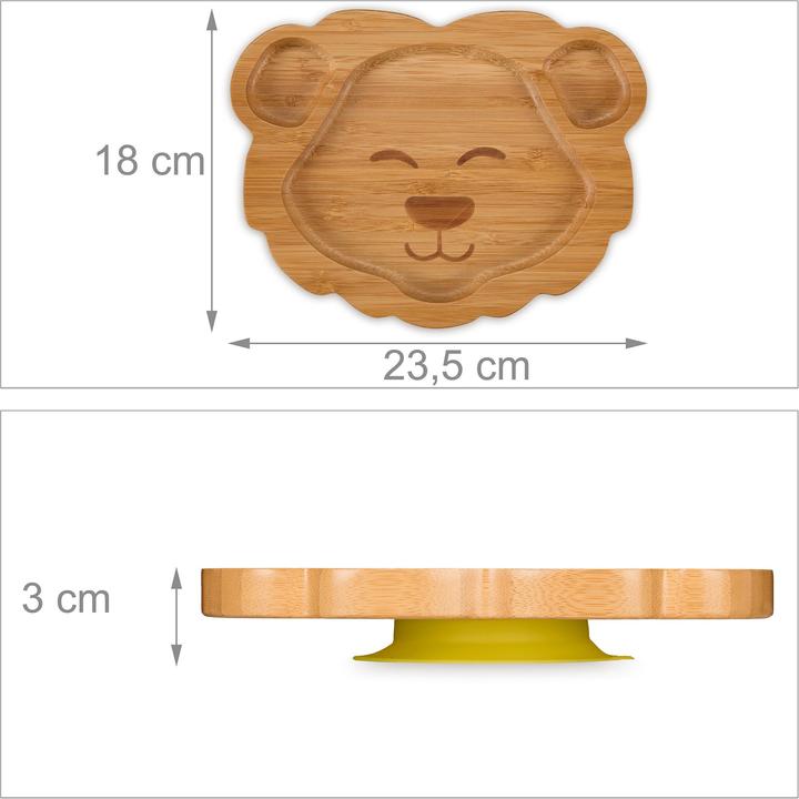 Produktbild Relaxdays Babyteller Löwe