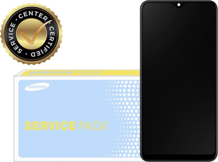 Actual product image Samsung LCD Display + Touch Unit A202 Galaxy A20e Black (Service Pack) (Display, Galaxy A20e)