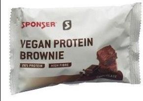 Immagine prodotto Sponser Brownie proteico vegano (Cioccolato, Cioccolatino, Chocolate, 12 pz., 600 g)