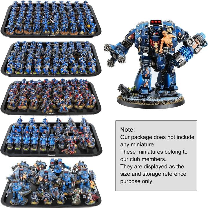 Actual product image Jucoci Miniaturen Aufbewahrungskoffer (Plastic)