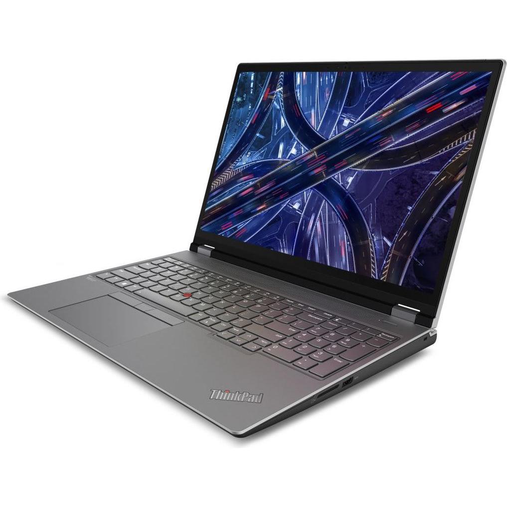 Lenovo ThinkPad P16 Gen 2 (16", Intel Core i7-14700HX, 64 GB, 1000 GB, DE), Notebook, Grau, Schwarz