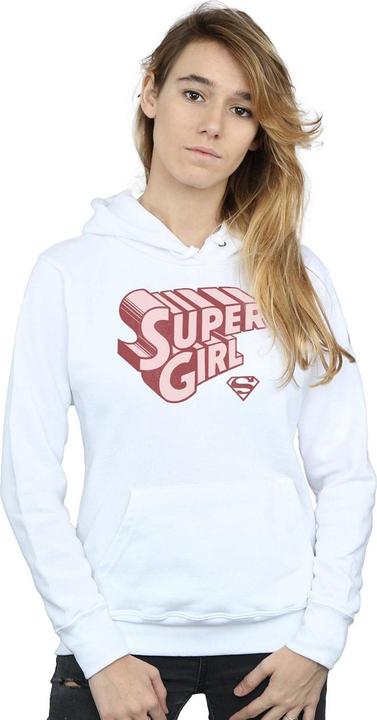 Produktbild Supergirl Retro Logo Kapuzenpullover (XXL)