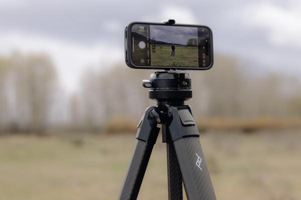 Image du produit Peak Design Pro Lite Tripod - Black (Carbone, Matières plastiques, Métal)